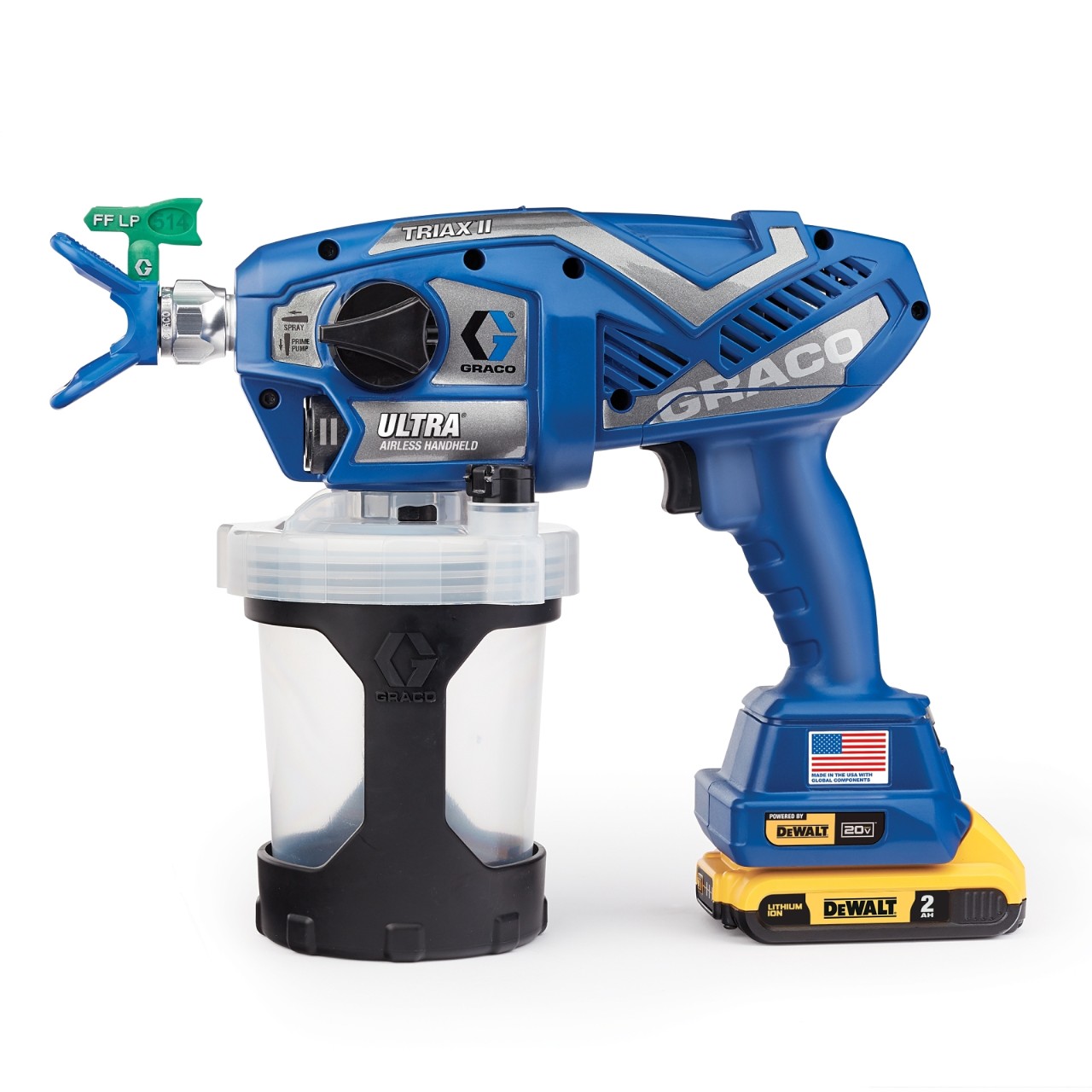 Cordless spray clearance